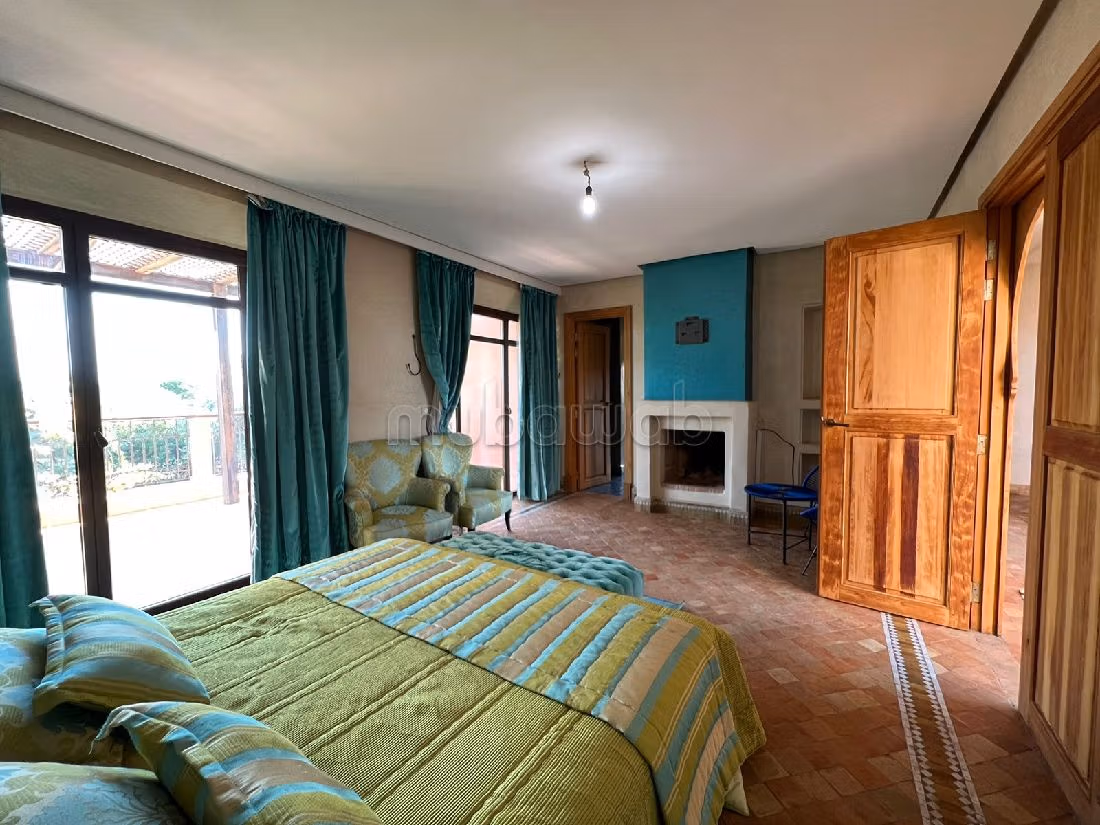 Villa titrée 1er ligne du golf route d'Amimiz 6 ch