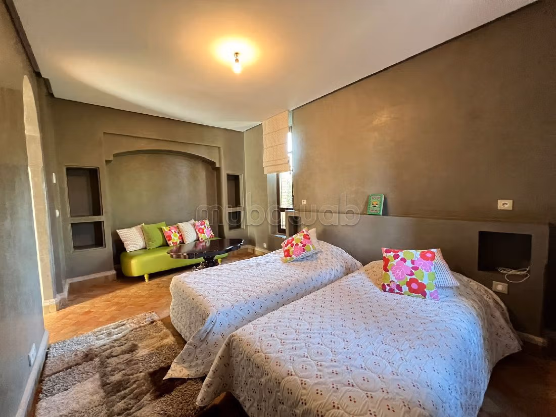 Villa titrée 1er ligne du golf route d'Amimiz 6 ch