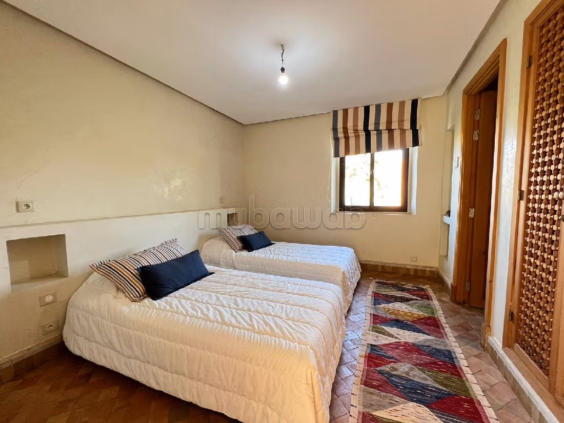 Villa titrée 1er ligne du golf route d'Amimiz 6 ch