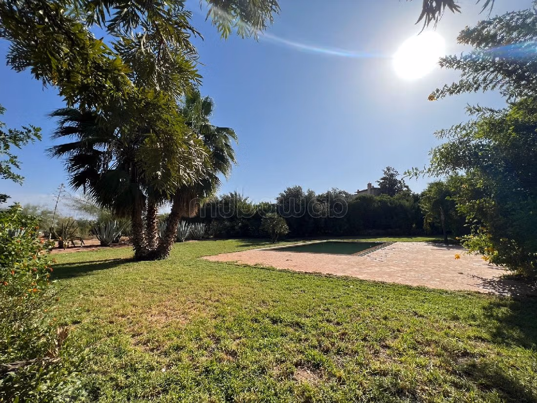 Villa titrée 1er ligne du golf route d'Amimiz 6 ch