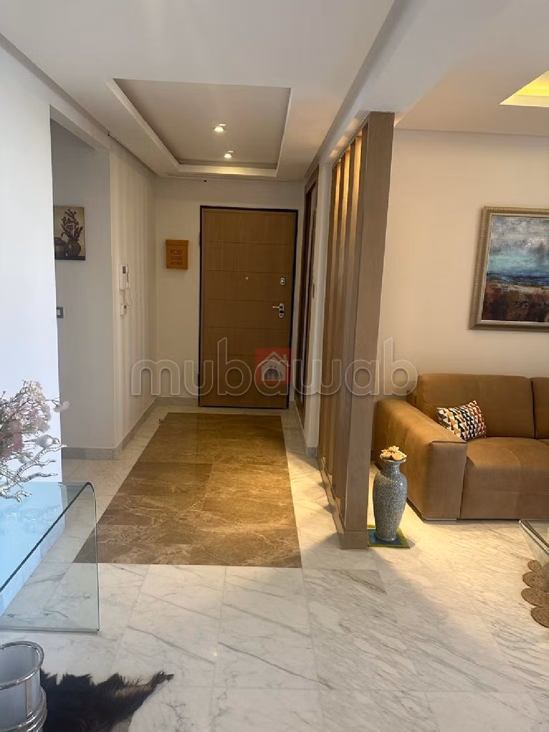 Apartment for rent in Les Jardins de Carthage. Area of 200 m². Furnished. 