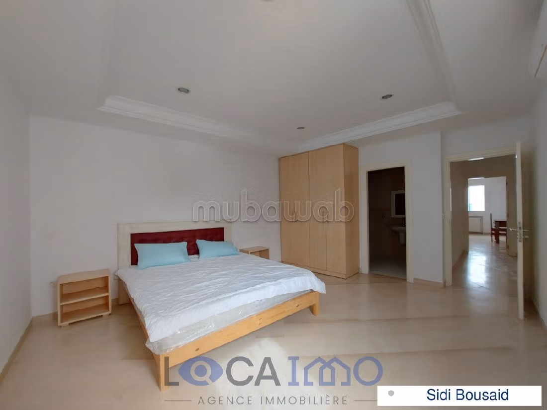 Straordinaria casa di lusso in affitto a Sidi Bousaid. 5 belle camere da letto. Cucina equipaggiata. 