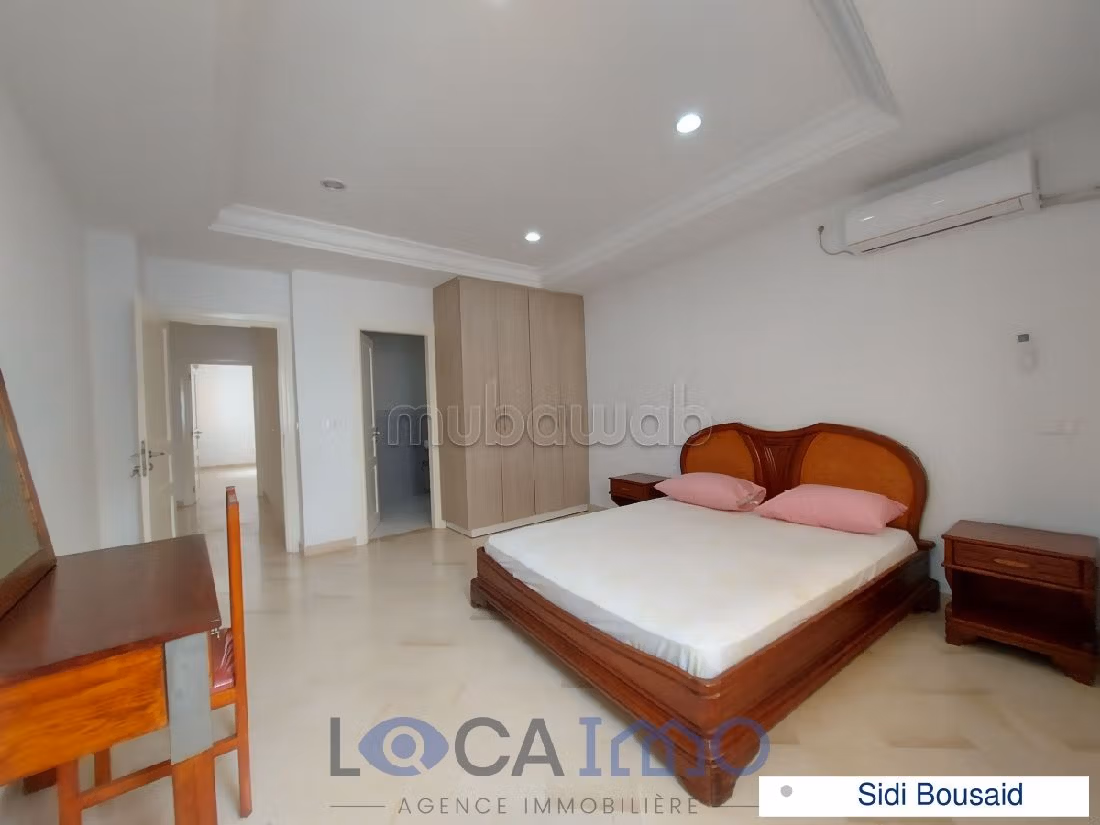 Straordinaria casa di lusso in affitto a Sidi Bousaid. 5 belle camere da letto. Cucina equipaggiata. 