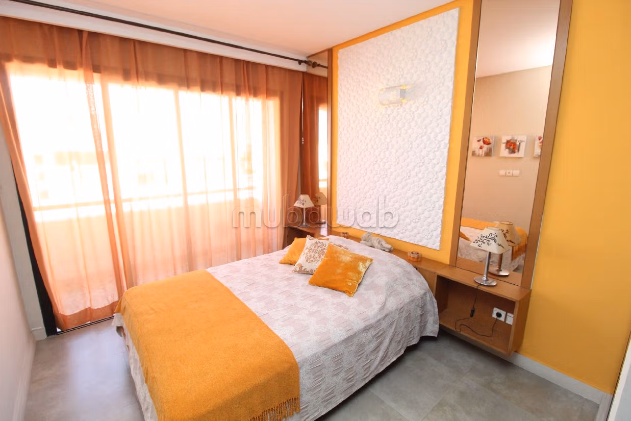 شقة للبيع ب المنطقة السياحية. 2 غرف ممتازة. نظام تكييف الهواء. 