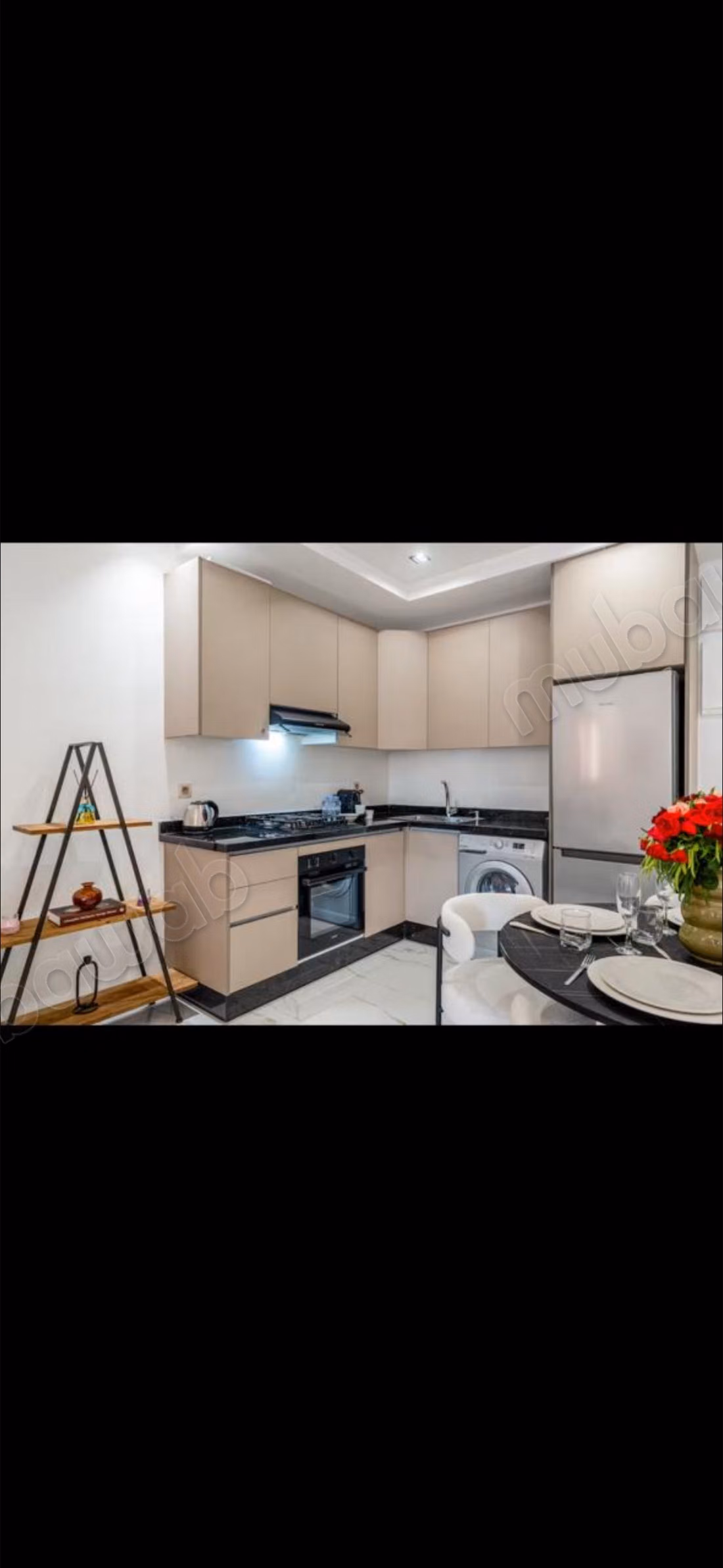 Appartement deux chambres meubleé