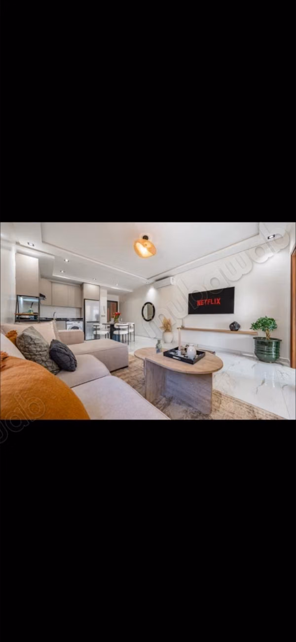 Appartement deux chambres meubleé