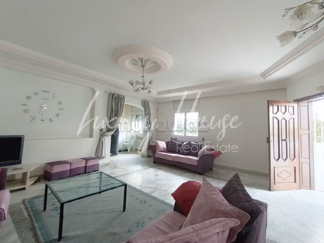 Triplex S3 avec jardin à la Marsa