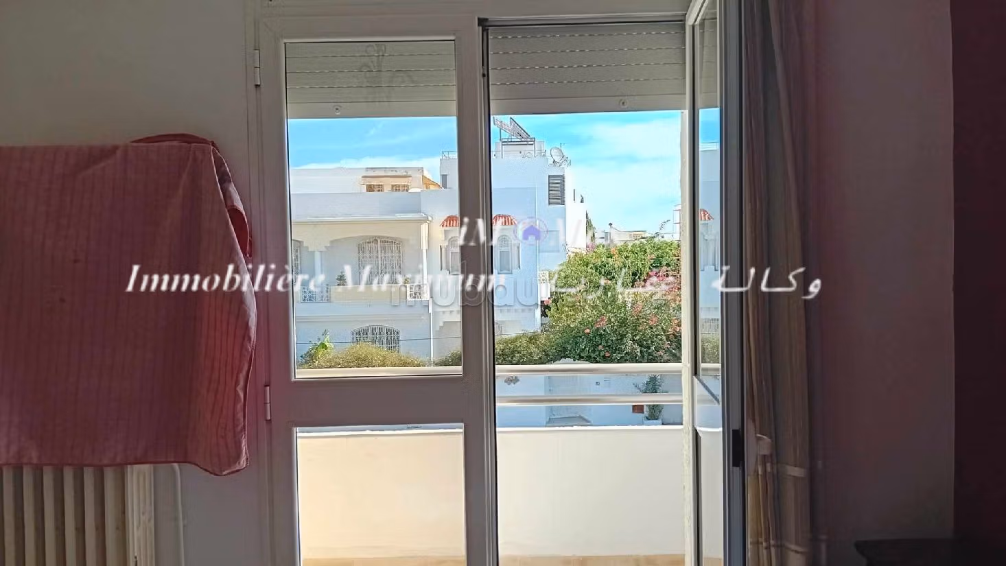 شقة جميلة للكراء ب المرسى. 4 غرف جميلة. مفروشة. 