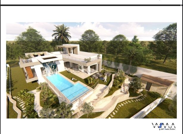 Une villa inachevée à vendre