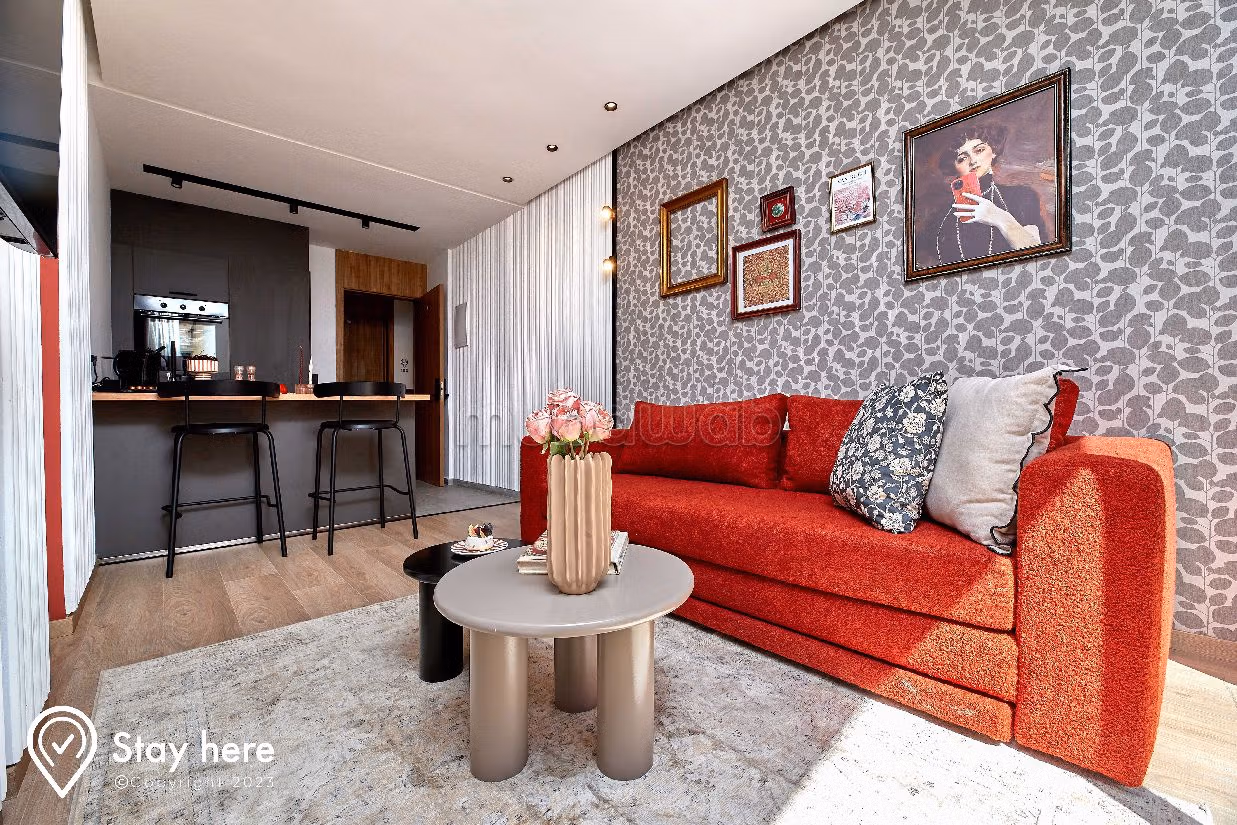 Élégant Appartement avec Balcon