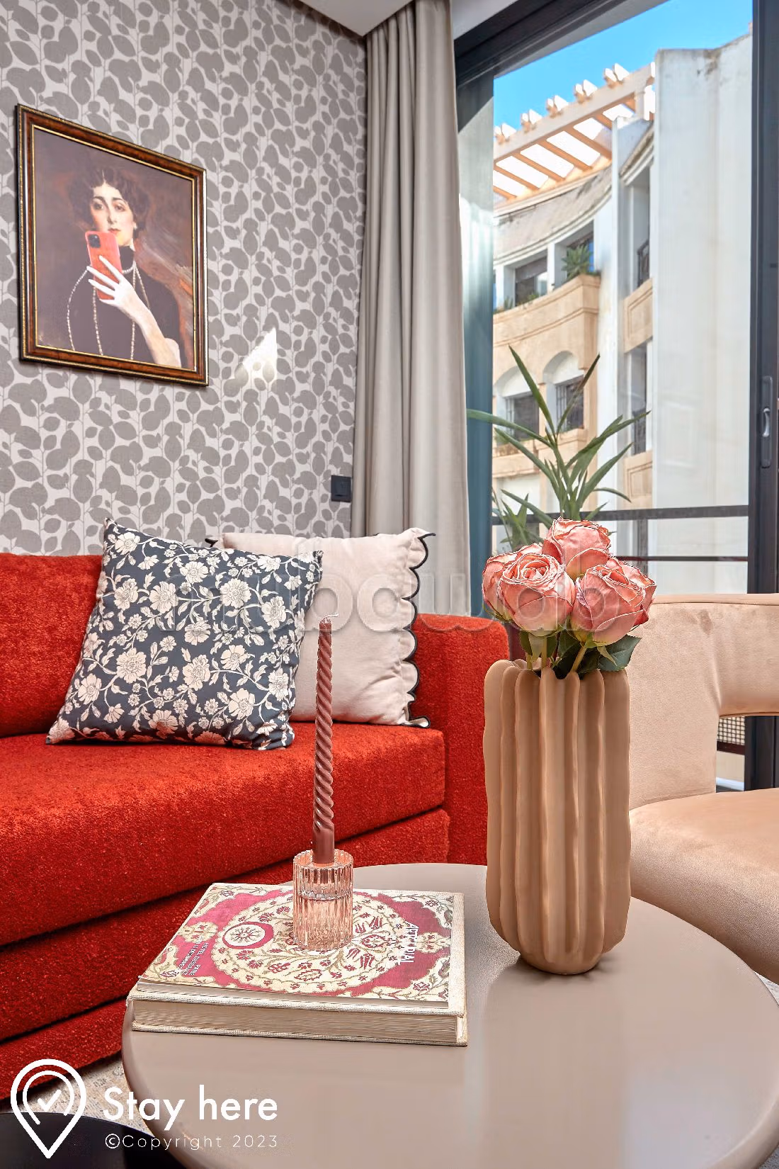 Élégant Appartement avec Balcon