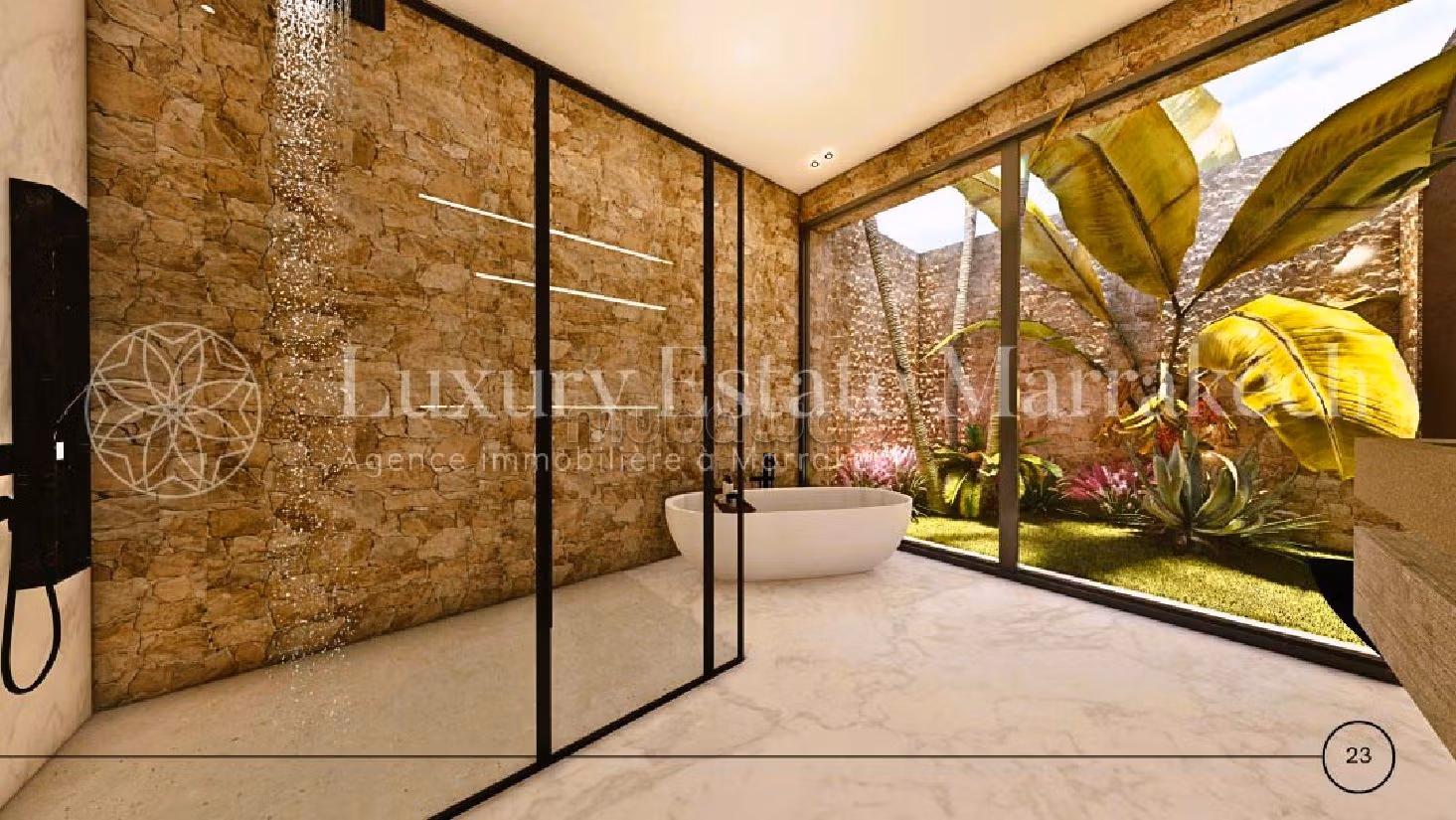 فيلا ممتازة للبيع بطريق اوريكا. 10 قطع رائعة. مدفأة ومكيف الهواء. 