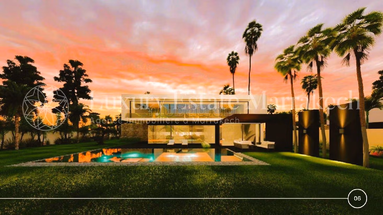 فيلا ممتازة للبيع بطريق اوريكا. 10 قطع رائعة. مدفأة ومكيف الهواء. 