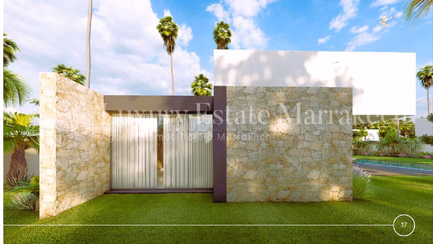 فيلا ممتازة للبيع بطريق اوريكا. 10 قطع رائعة. مدفأة ومكيف الهواء. 