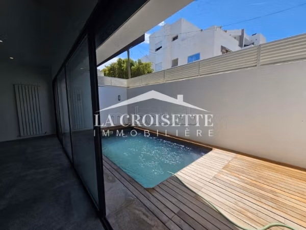 Magnifica casa di lusso in affitto a Gammarth Supérieur. Superficie 1 m². Piscina e condizionatore. 