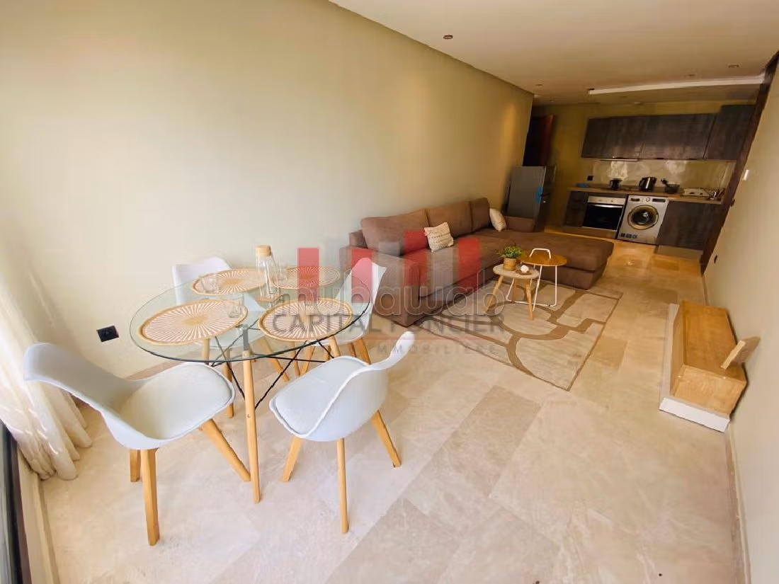 Apartment for rent in Maârif Extension. Area of 52 m². Ample storage space