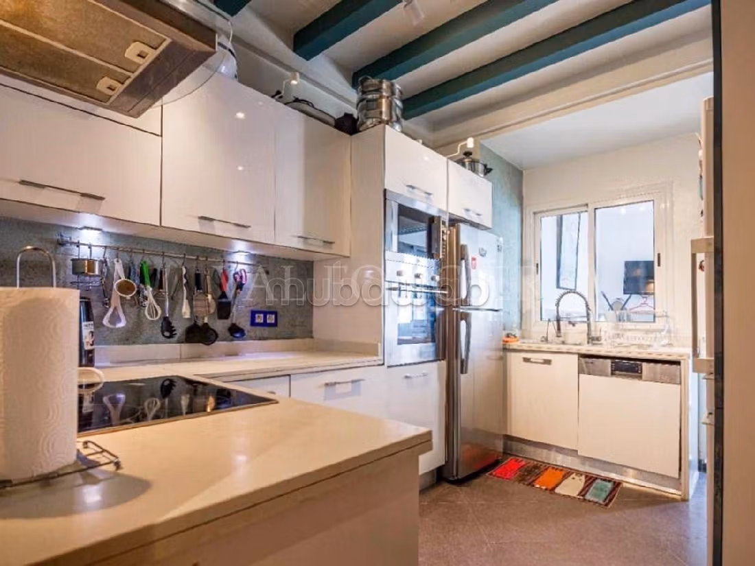 Appartement avec terrasse à louer à Racine Casablanca: 3chambres meublé moderne