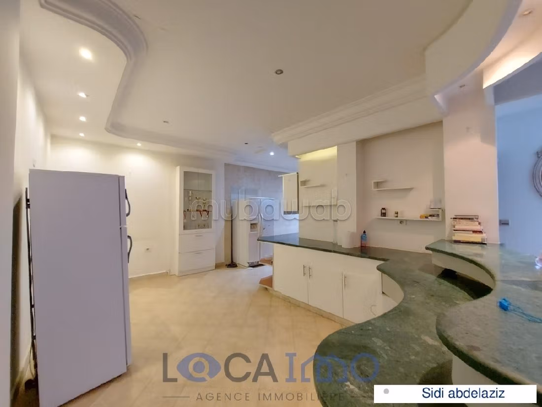 Affitto di un bellissimo appartamento a La Marsa. Superficie di 150 m². Sistema di riscaldamento. 