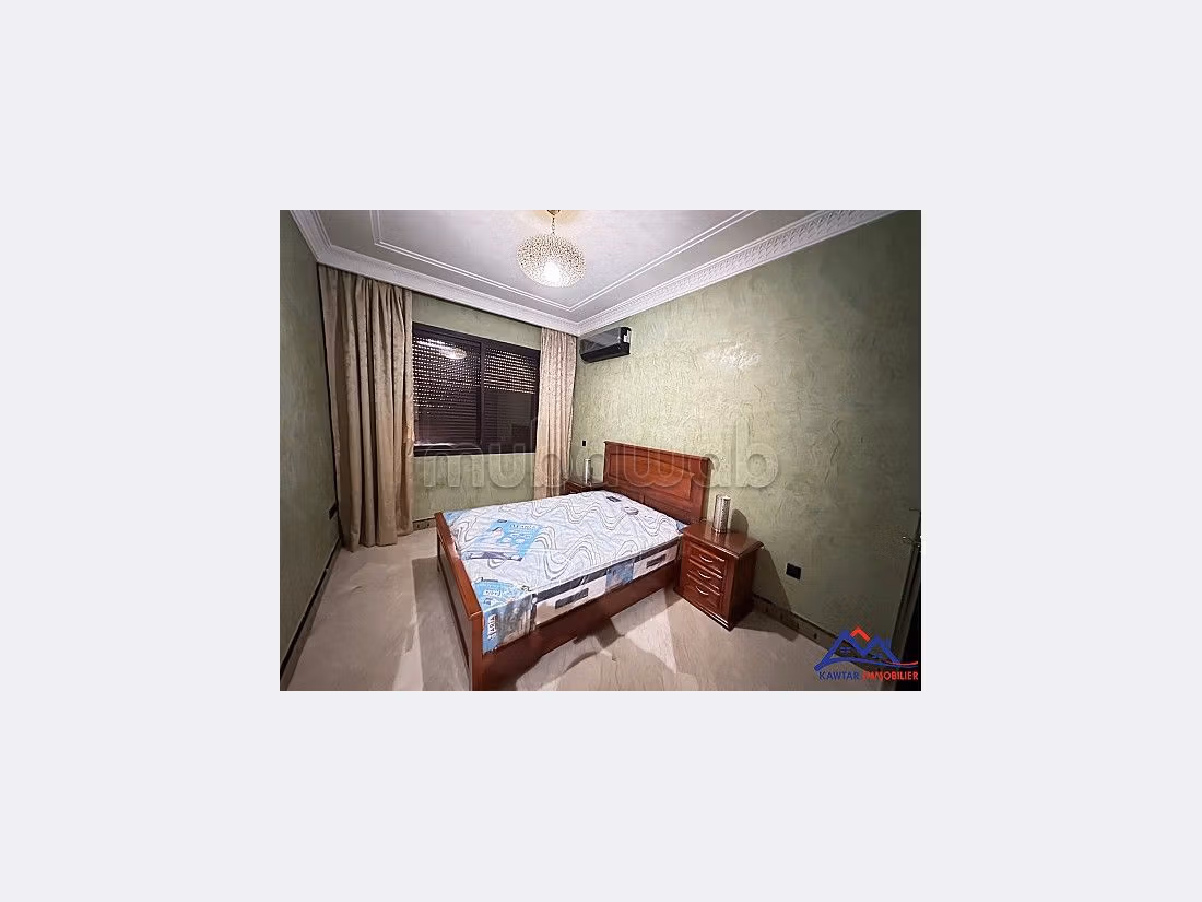 Splendido appartamento in affitto a Guéliz. 2 belle camere da letto. Terrazzo