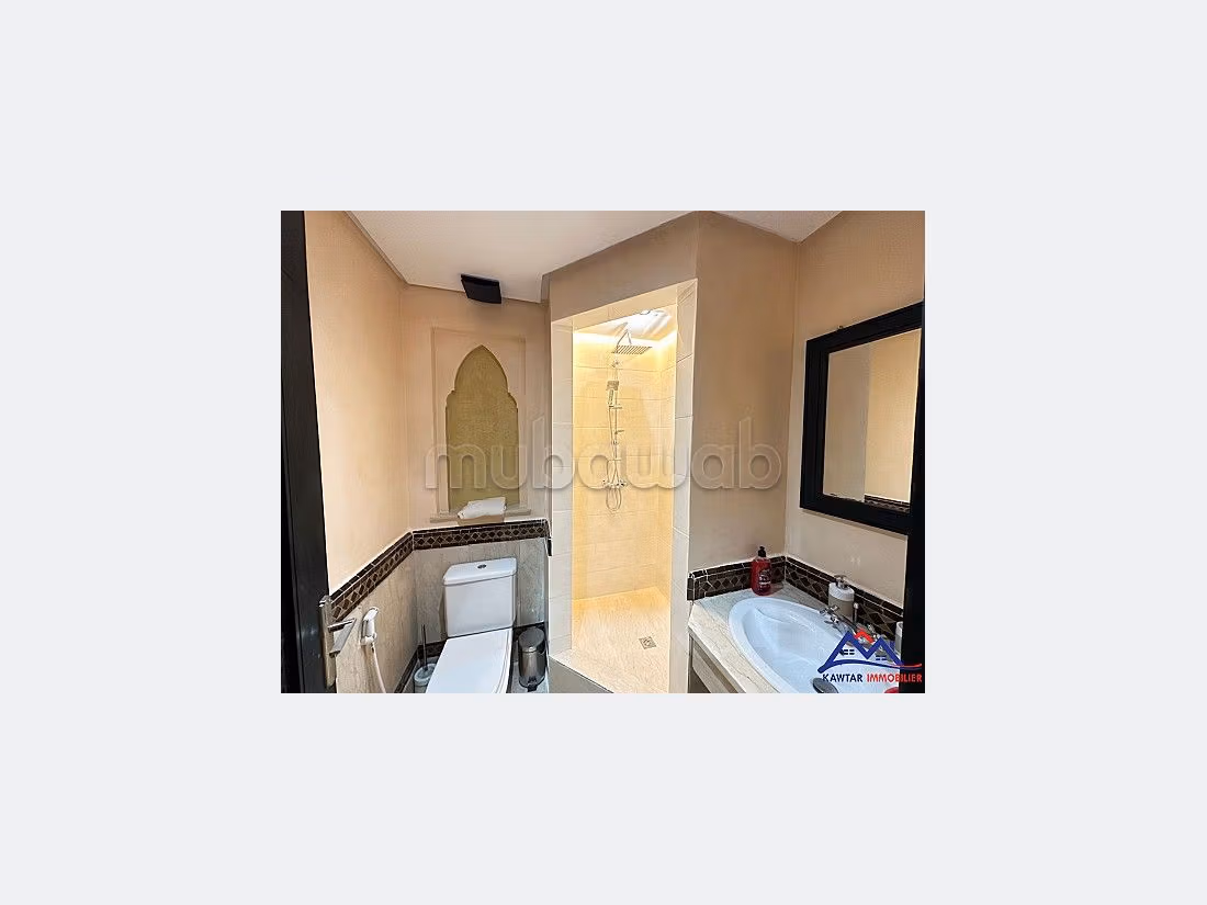 Splendido appartamento in affitto a Guéliz. 2 belle camere da letto. Terrazzo