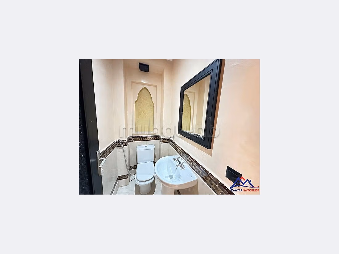 Splendido appartamento in affitto a Guéliz. 2 belle camere da letto. Terrazzo