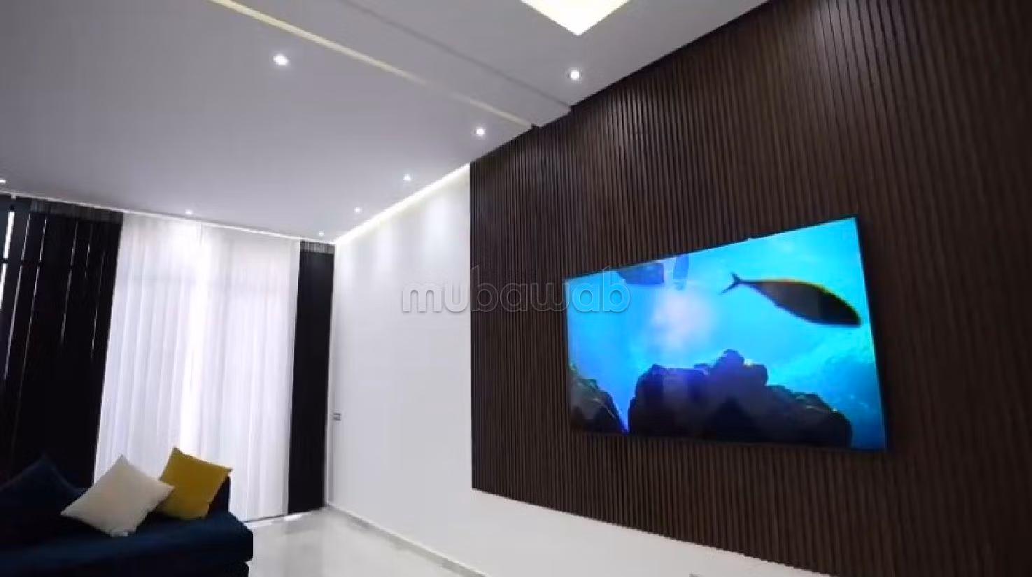 High quality villa for sale in Harhoura. 4 rooms. caretaker and swimming pool. 