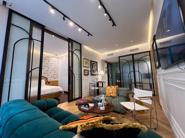 Apartment for rent in Ain Diab. Dimension 60 m². Fully furnished. 