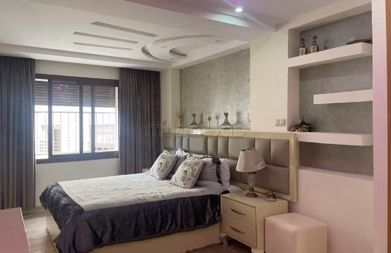 Appartement a tanger a louer avec terrasse et garage situation plage