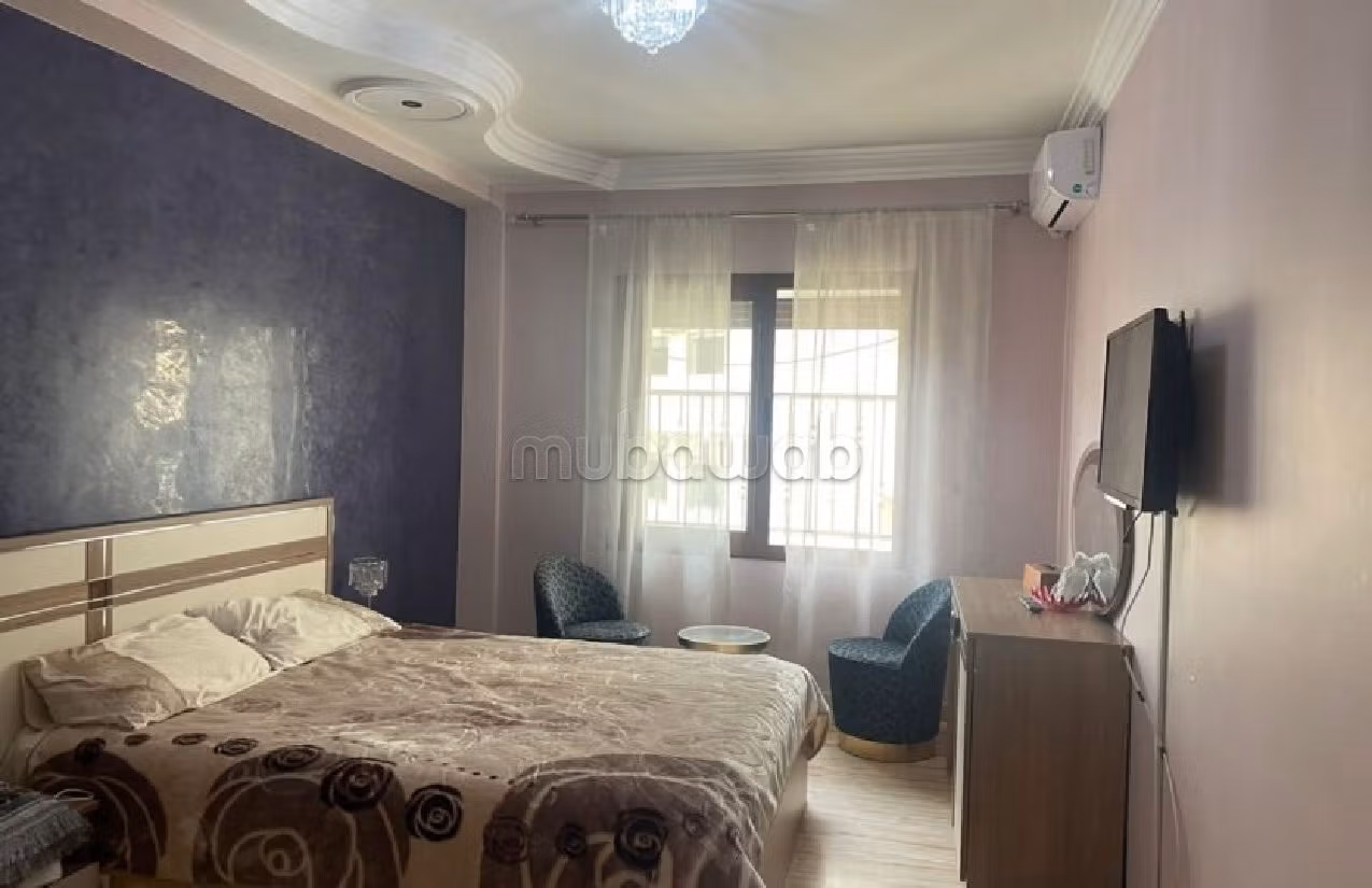 Appartement a tanger a louer avec terrasse et garage situation plage