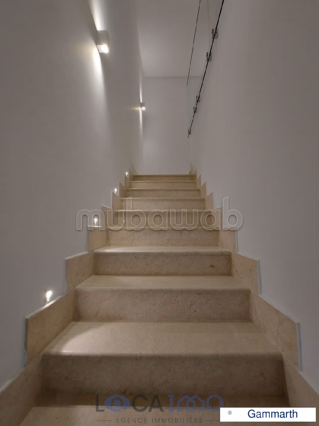 Bellissimo appartamento in affitto a Gammarth. 3 camere da letto. Terrazzo e garage. 
