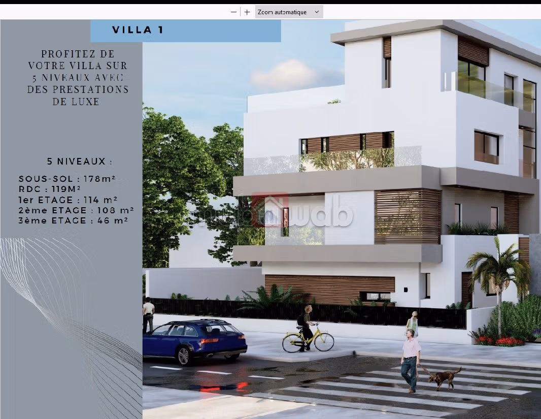 Vendita di un bell'appartamento. Superficie totale 245 m². Terrazzo e ascensore. 
