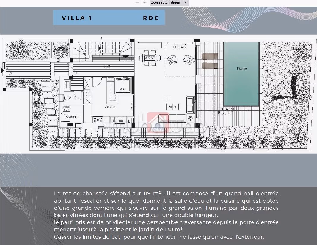 Vendita di un bell'appartamento. Superficie totale 245 m². Terrazzo e ascensore. 
