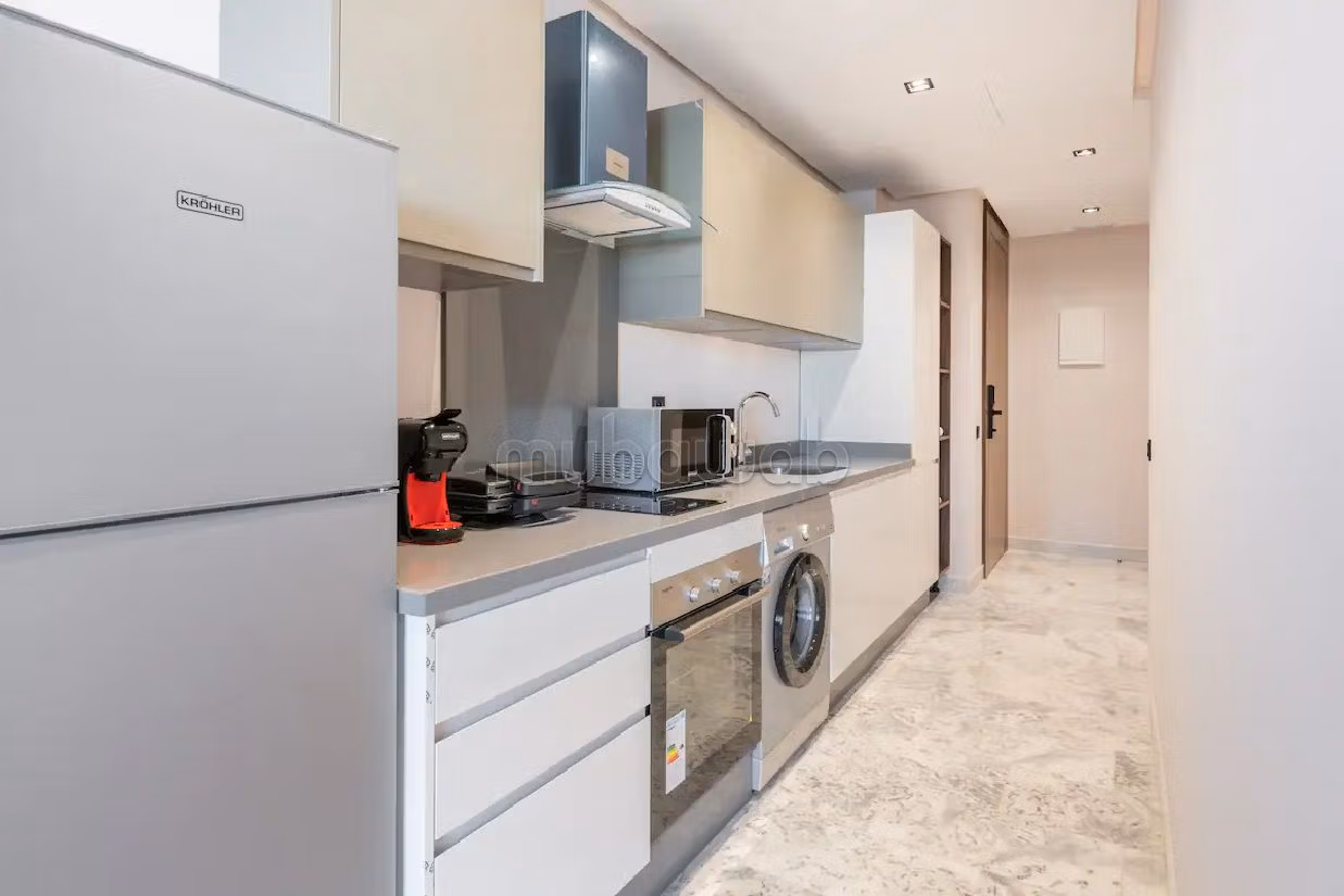 Flat for rent in Triangle d'Or. 2 beautiful rooms. Parking spaces and terrace