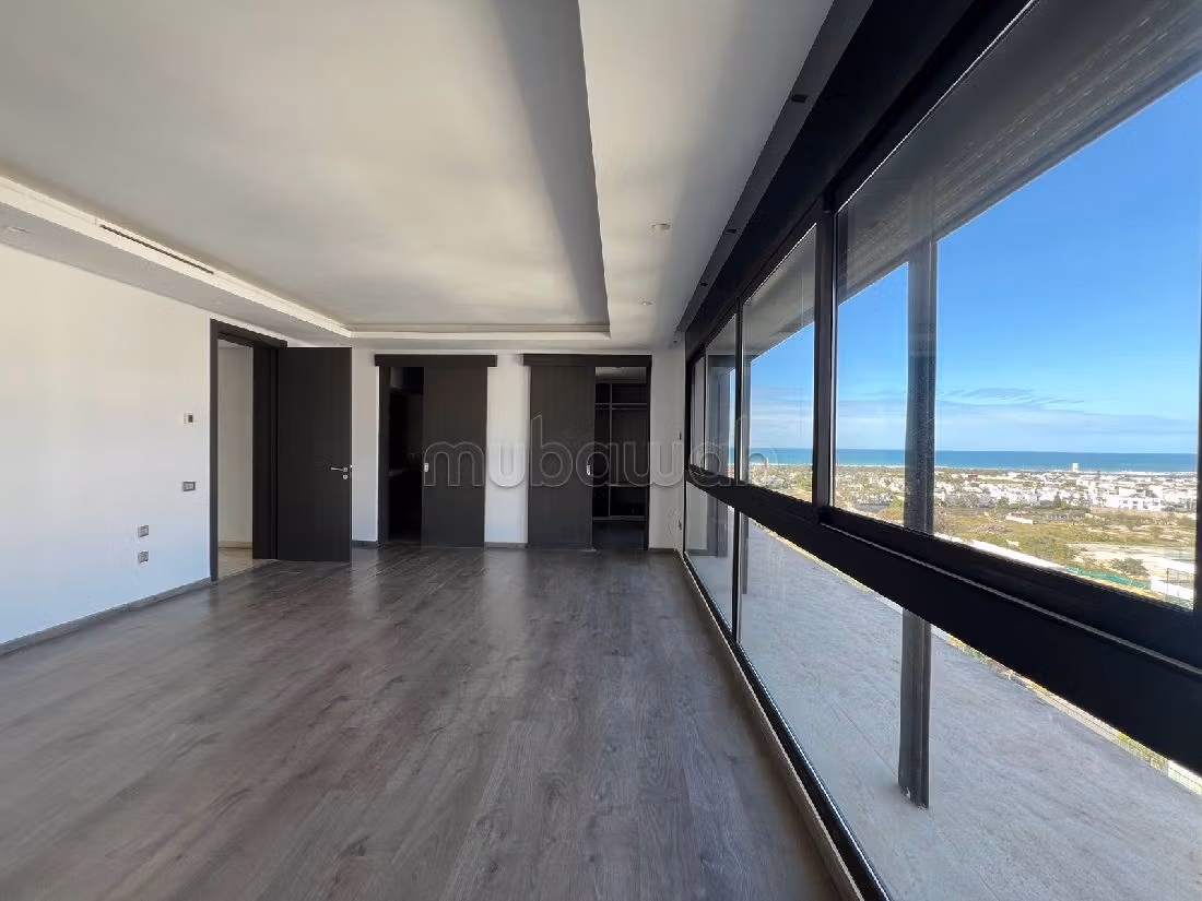 Duplex dernier étage double terrasse vue mer ain diab