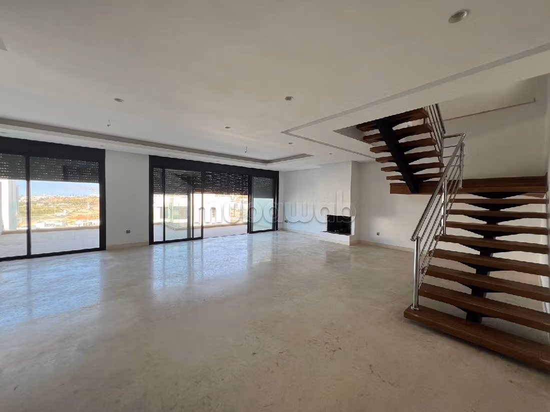 Duplex dernier étage double terrasse vue mer ain diab