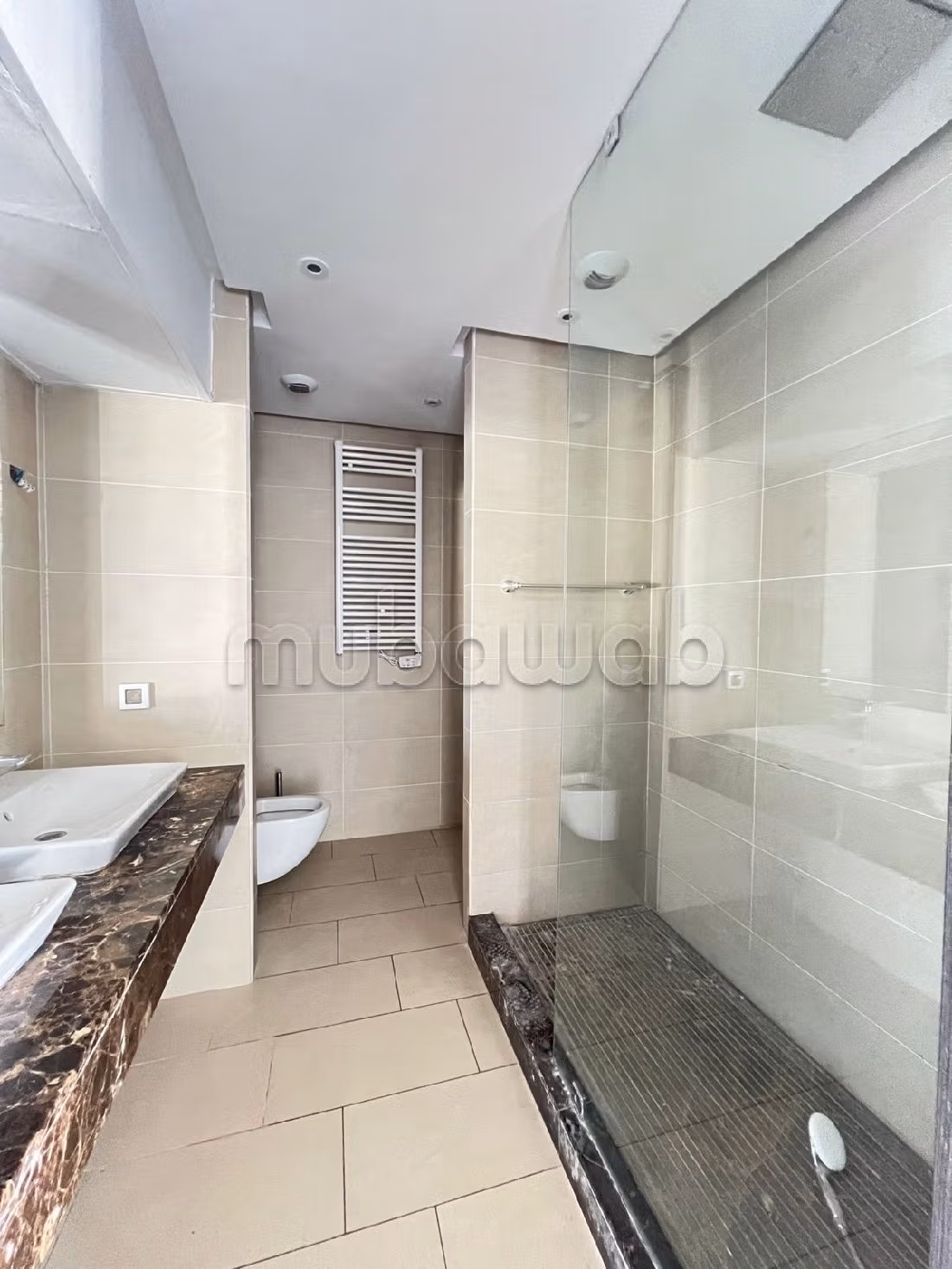 Duplex dernier étage double terrasse vue mer ain diab