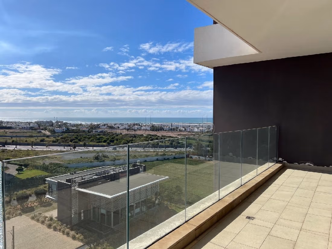 Duplex dernier étage double terrasse vue mer ain diab