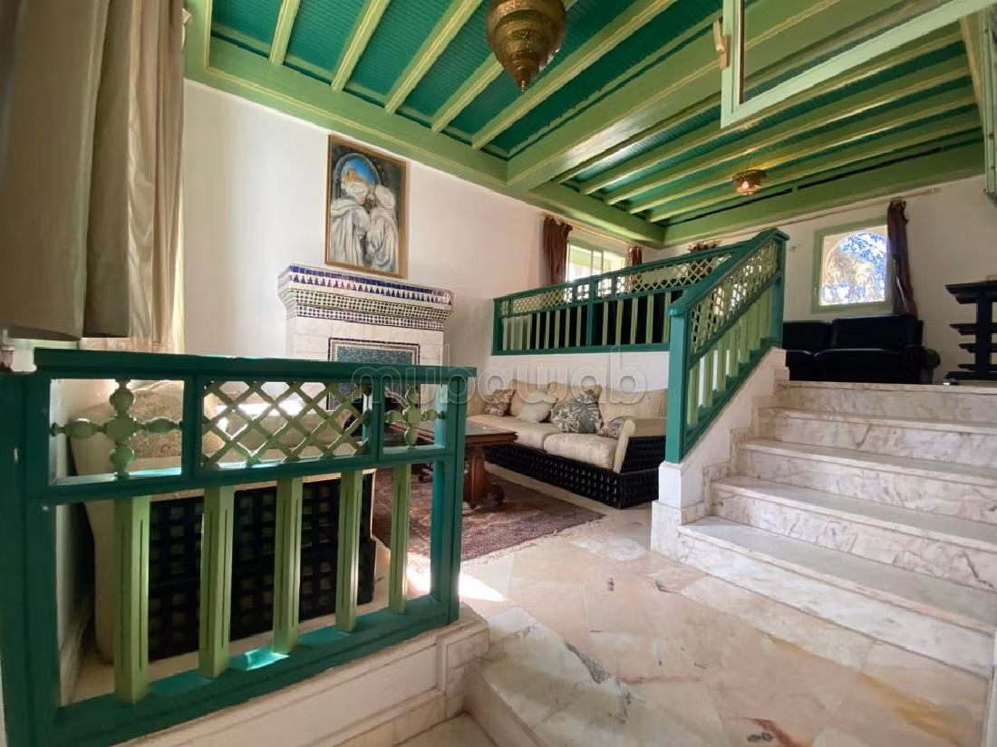 Villa à Rénover à Vendre – Palmeraie Marrakech, Terrain 2000 m², Piscine et Charme Authentique