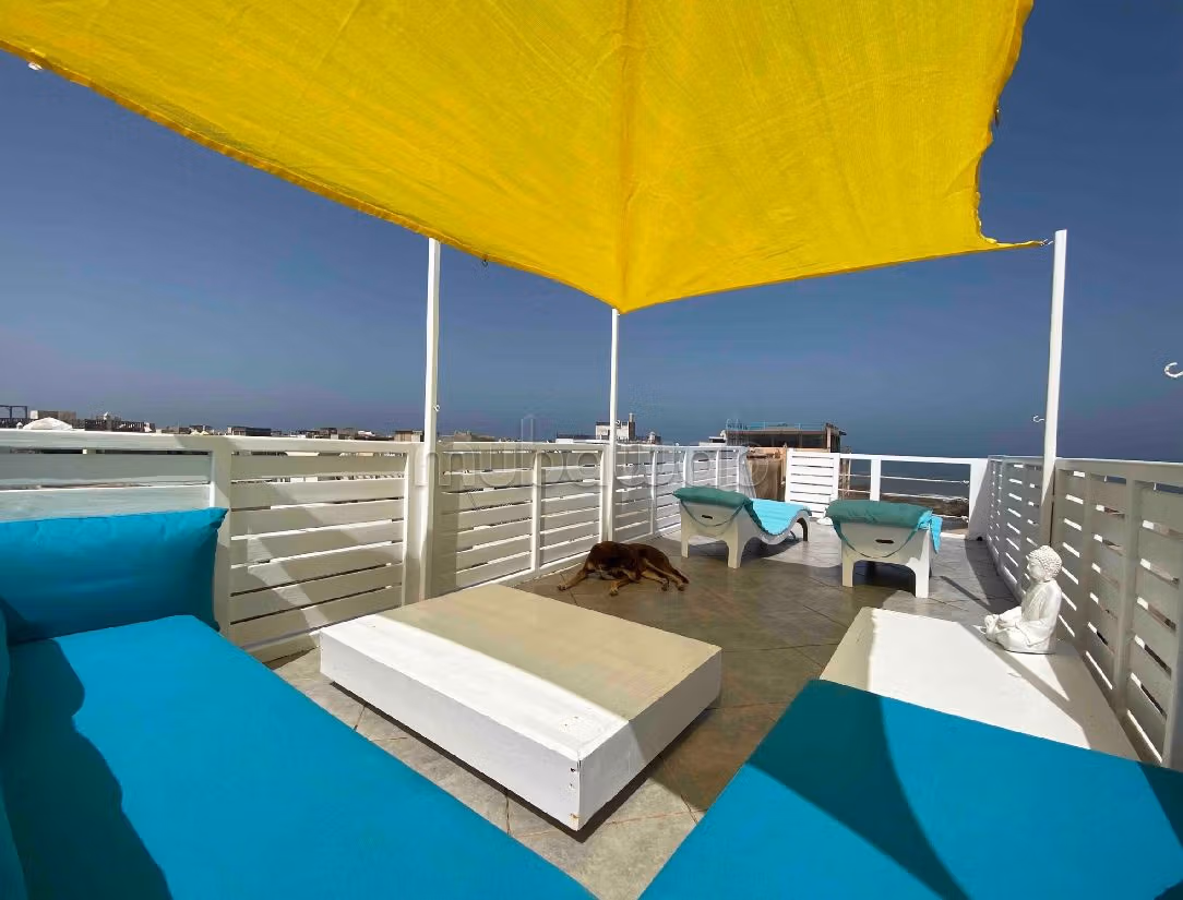 Maison de médina, 3 chambres, terrasse vue mer