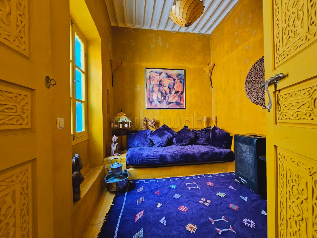 Maison de médina, 3 chambres, terrasse vue mer