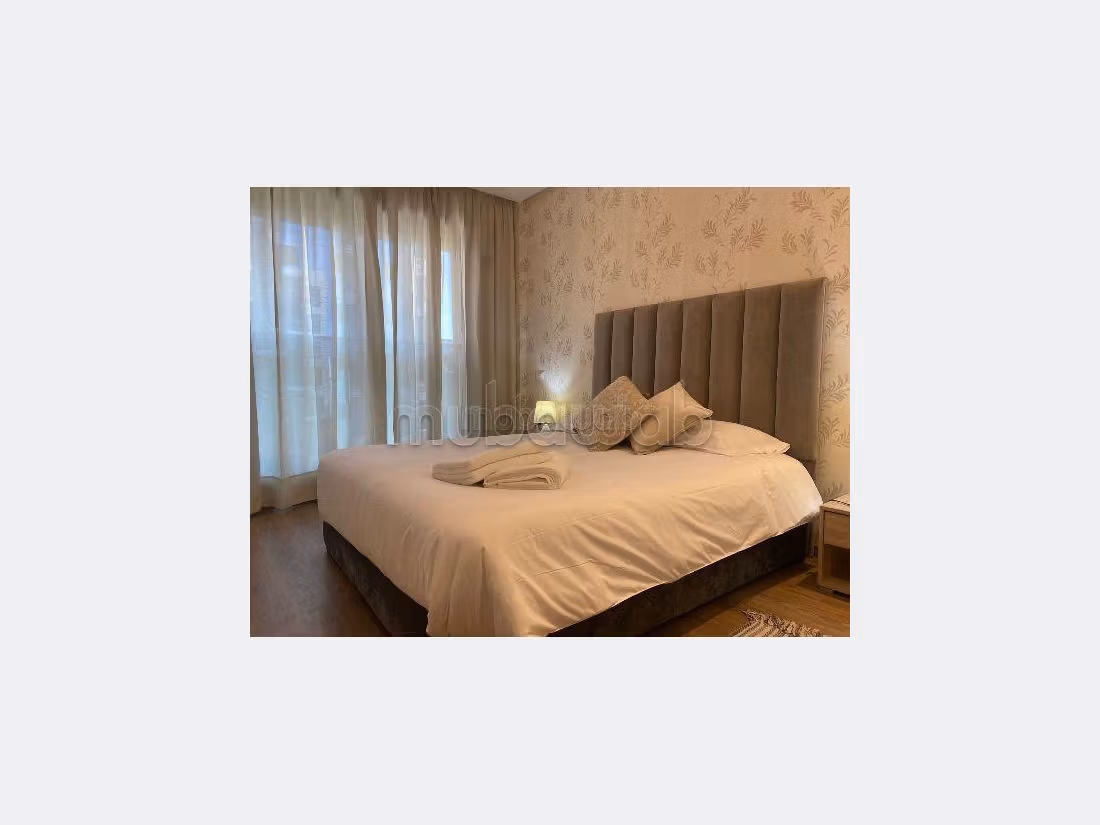 شقة جميلة للكراء بالوازيس. 1 غرفة جيدة. مفروشة