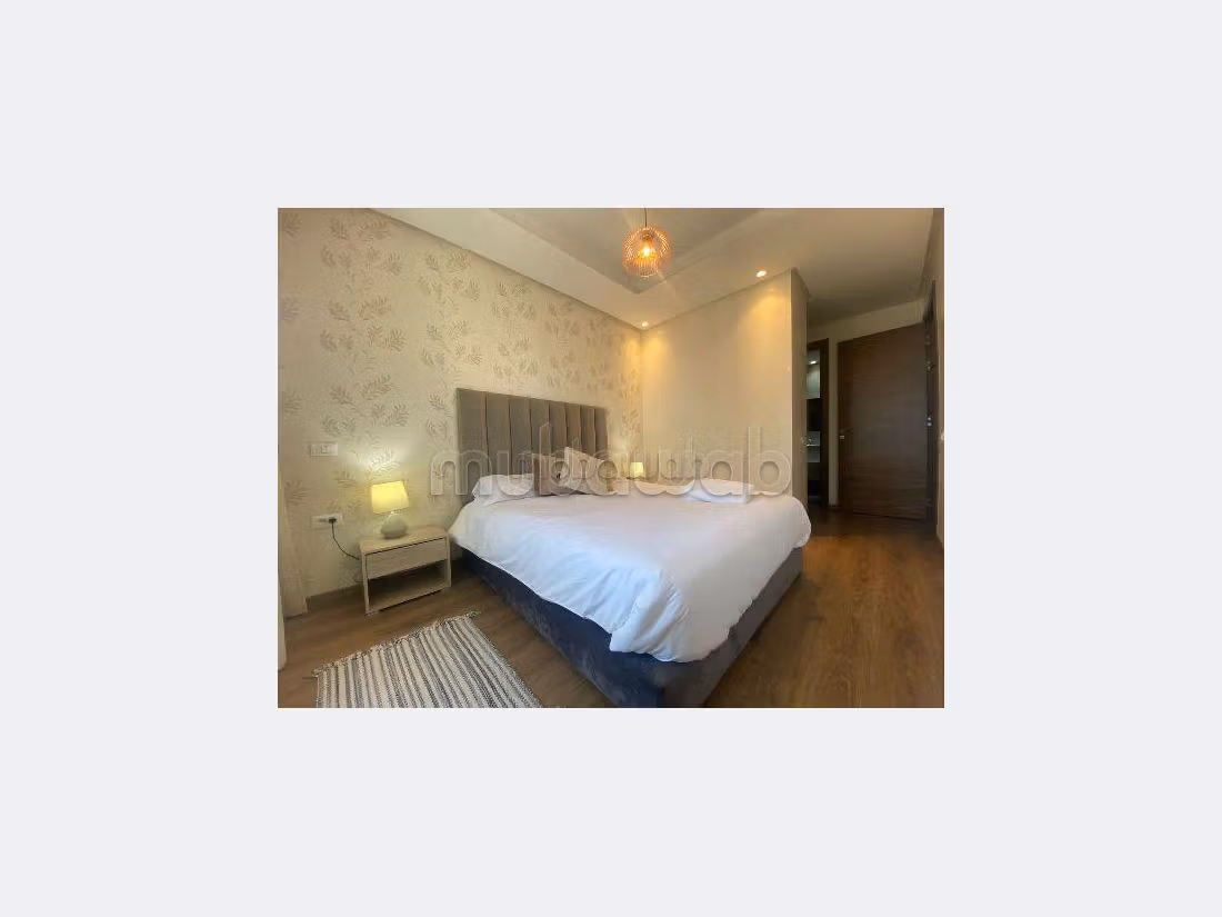 شقة جميلة للكراء بالوازيس. 1 غرفة جيدة. مفروشة