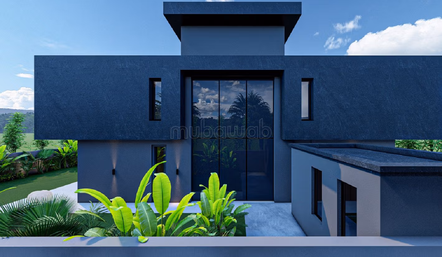 Fabulous villa for sale in Route Amizmiz. 5 rooms. Swimming pool and caretaker service. 