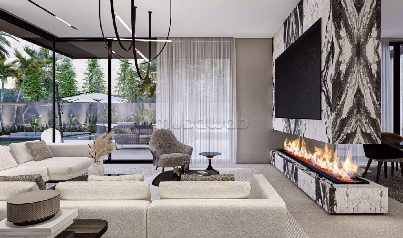 Fabulous villa for sale in Route Amizmiz. 5 rooms. Swimming pool and caretaker service. 