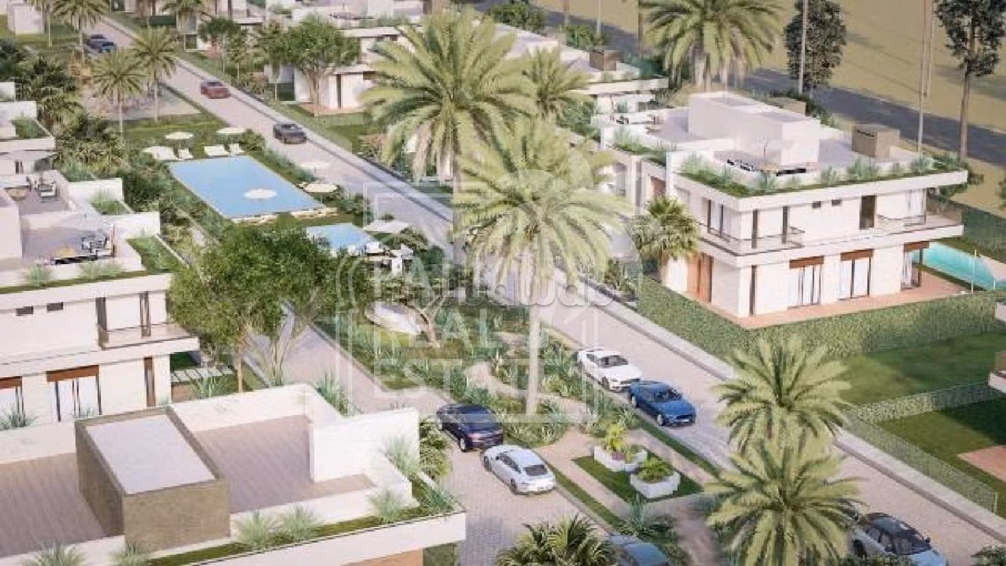 Casa de alto standing en venta en Route de l'Ourika. 4 dormitorios. Chimenea funcional, piscina grande