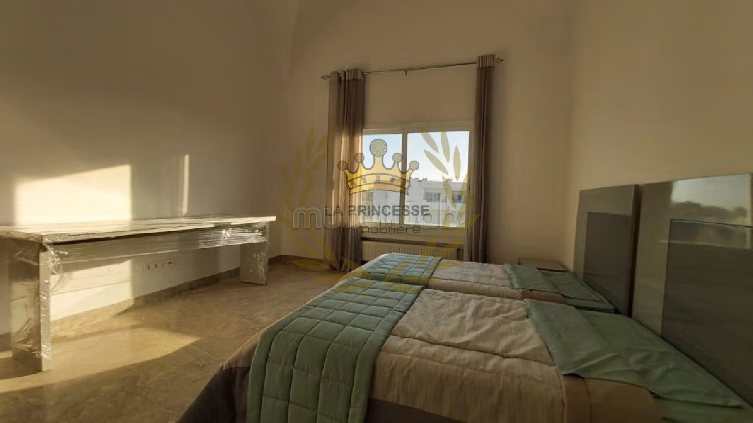 Magnificent villa for rent in Gammarth. 4 lovely rooms. Dressing room. 