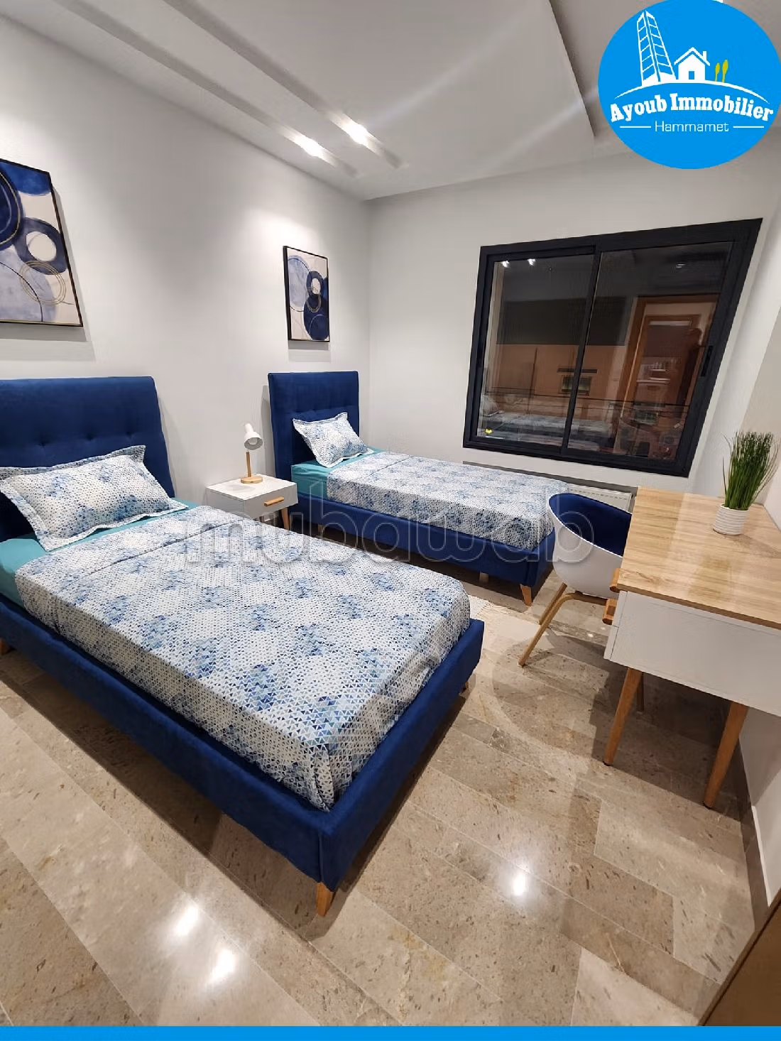 Appartement à louer à Hammamet Nord