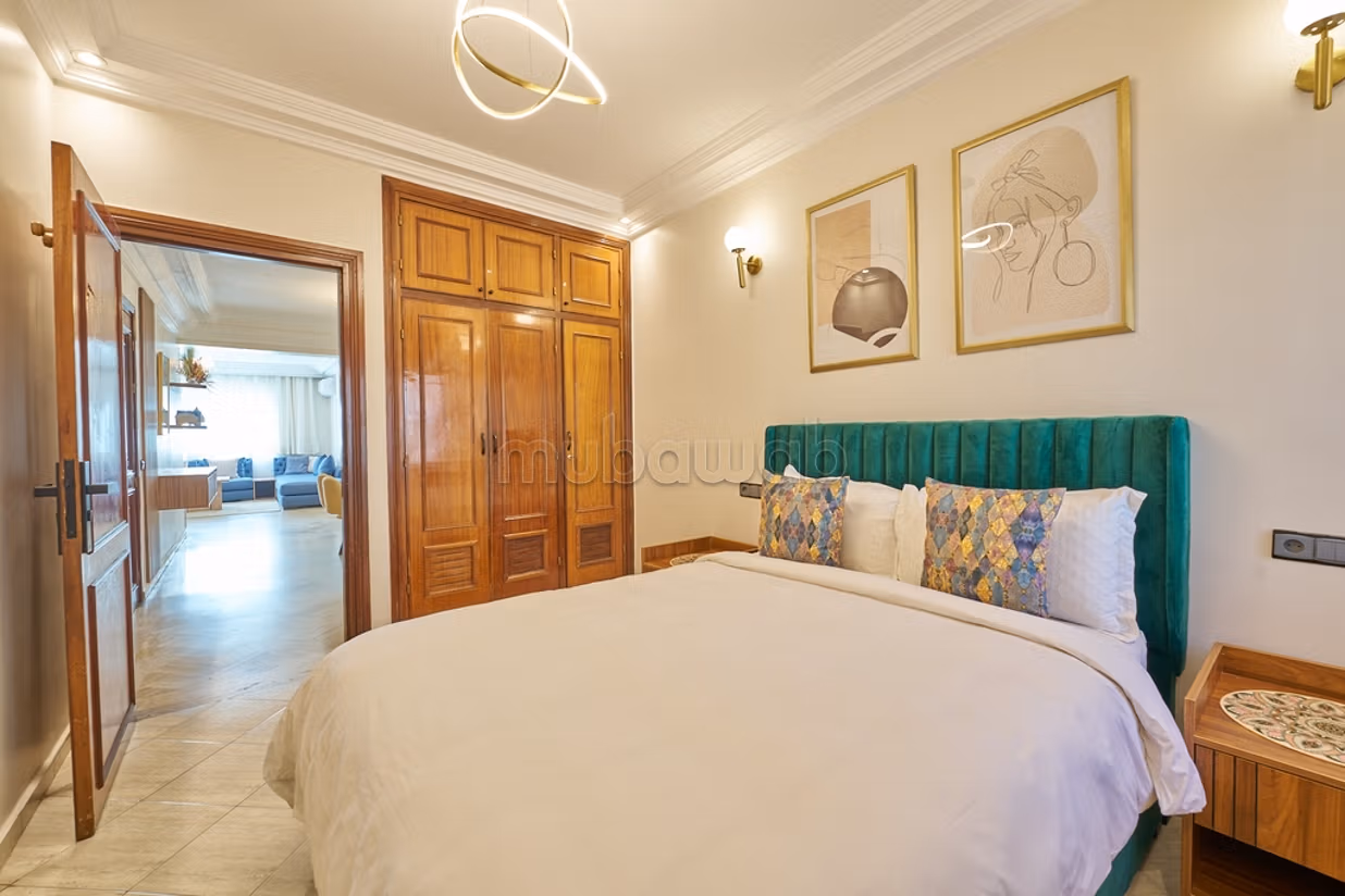 Appartamento Accogliente 3 Camere al 2 Marzo Ospedali Casablanca