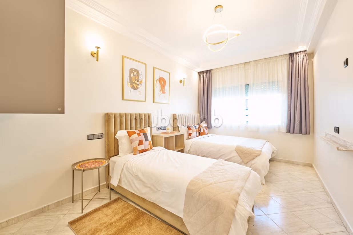 Appartamento Accogliente 3 Camere al 2 Marzo Ospedali Casablanca