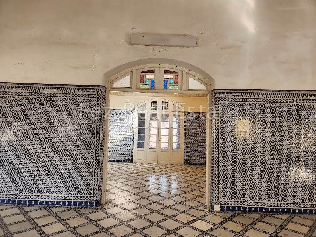 A vendre Villa historique dans la médina de Fès